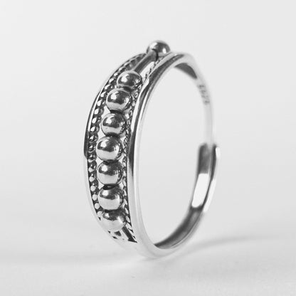 925 Sterling Silver - Aurora Skjutbar Ring